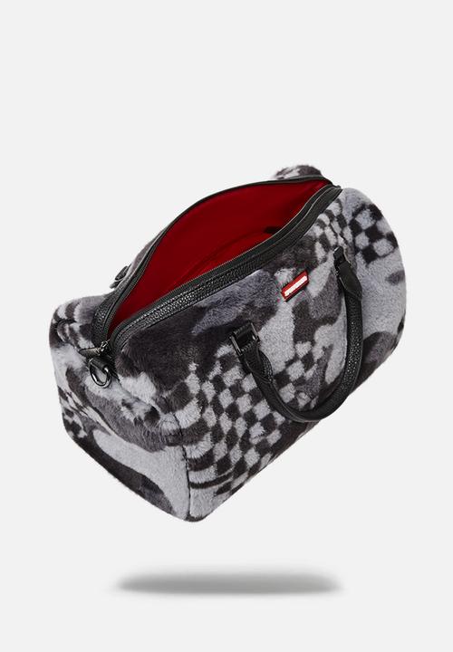 Sprayground - Camo velvet duffel - charcoal