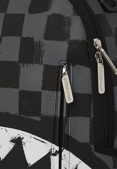 Sprayground - Sharks in paris painted grey backpack - black