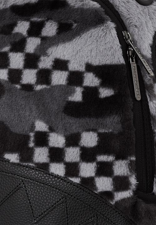 Sprayground - Camo velvet backpack - charcoal