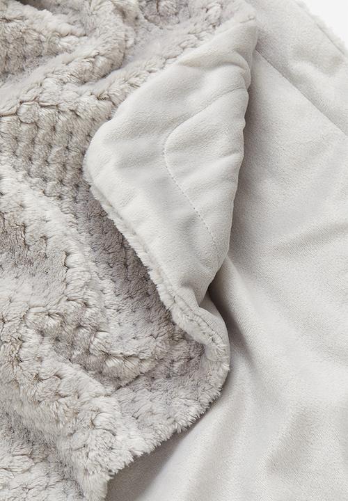 H&M - Fleece blanket - light grey