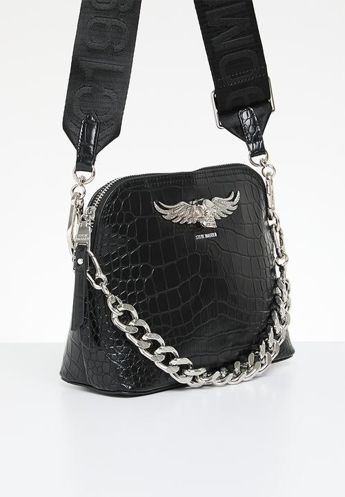 Steve Madden - Bgrind crossbody - black & silver