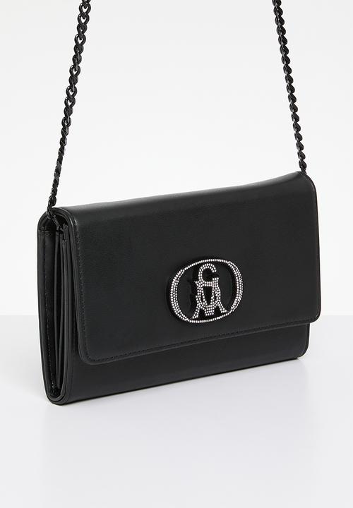 Steve Madden - Bpetula wallet on a string - black