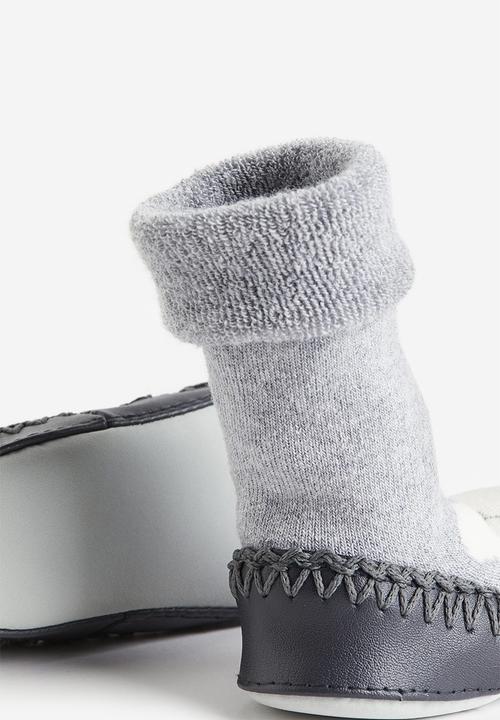 H&M - Moccasins - light grey bear