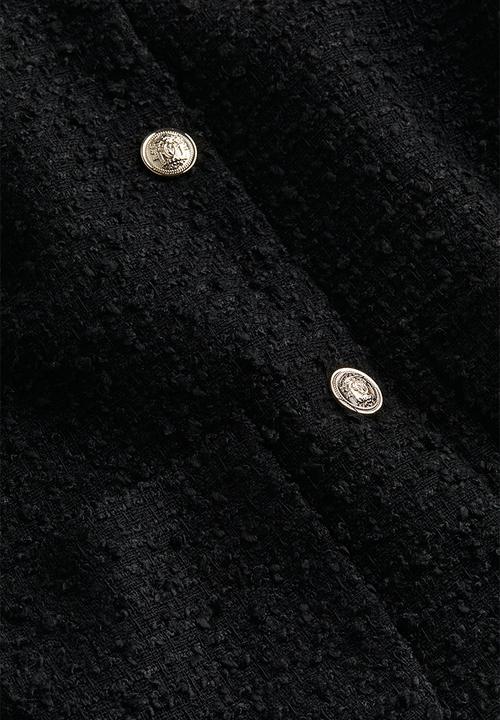 H&M - Bouclé jacket - black