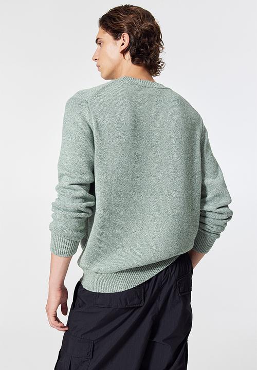 H&M - Regular fit cotton jumper - dusty green