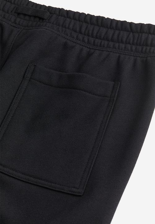 H&M - Relaxed fit cargo joggers - black