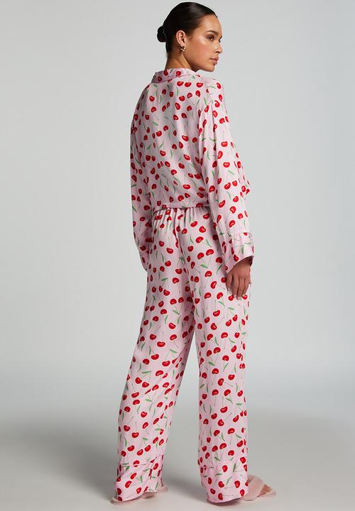 Hunkemoller - Pant Vis Cherry - pink tulle