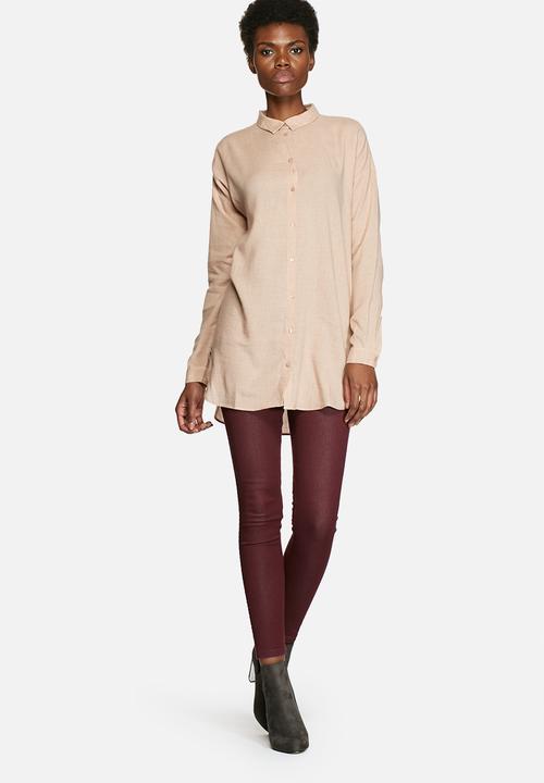 VILA - Liza Long Soft Shirt