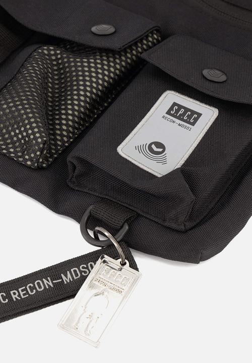 S.P.C.C - Recon nocturne hip bag - black/black