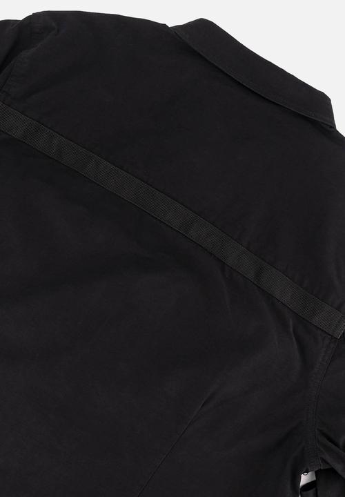 S.P.C.C - Recon nocturne fashion regular fit woven shirts - black
