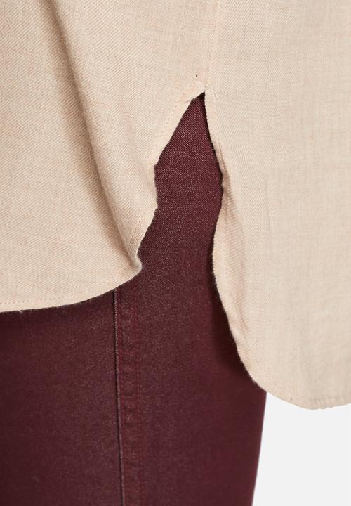 VILA - Liza Long Soft Shirt