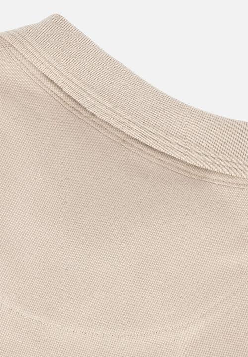 S.P.C.C - Diallo Signature Slimline Fit Polos - Bone
