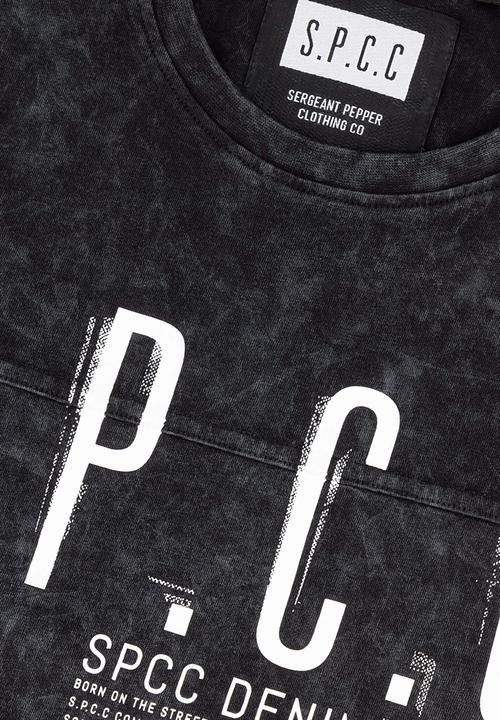 S.P.C.C - Sikes Fashion Regular Fit Tees - Black