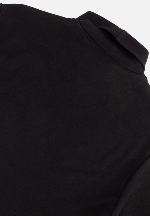 S.P.C.C - Kramden Fashion Slimline Fit Long Sleeve Tees - Black