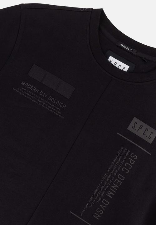 S.P.C.C - Varon Fashion Regular Fit Sweats - Black