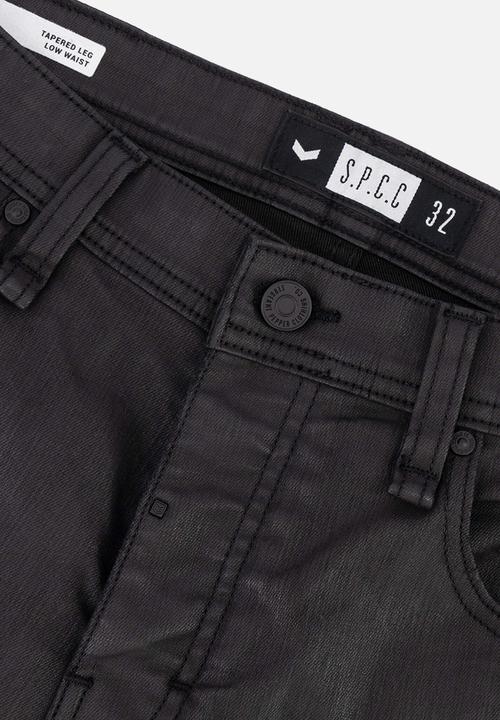 S.P.C.C - Ravager Fashion Sabre Fit Jeans - Black