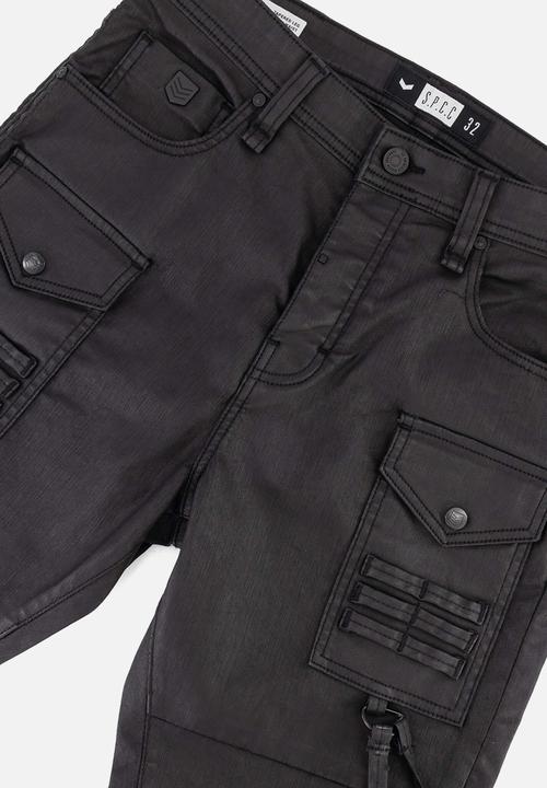 S.P.C.C - Ravager Fashion Sabre Fit Jeans - Black