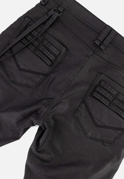 S.P.C.C - Ravager Fashion Sabre Fit Jeans - Black