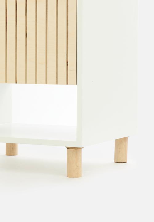 Native Decor - Thendo bedside pedestal - white