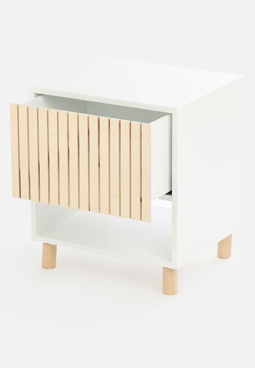 Native Decor - Thendo bedside pedestal - white