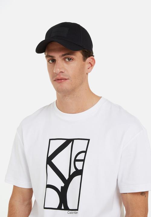 Calvin Klein - Tonal Rubber Patch Bb Cap - CK Black