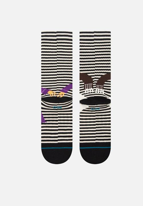 Stance Socks - Oompa loompa crew - black & white