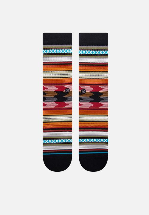 Stance Socks - Baron Crew - Black