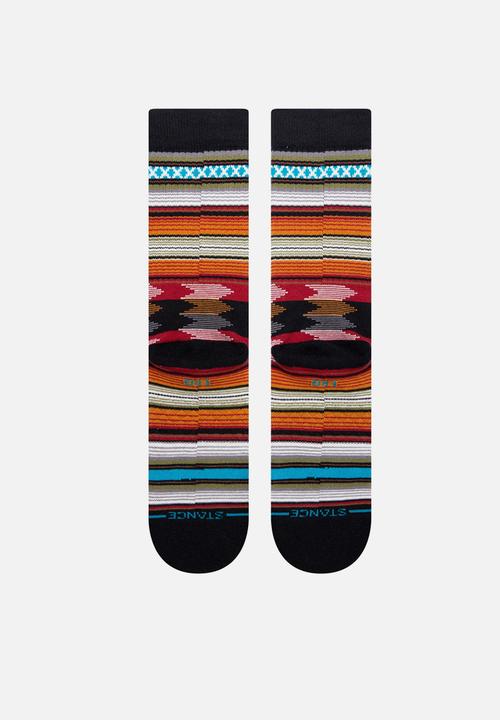 Stance Socks - Baron Crew - Black