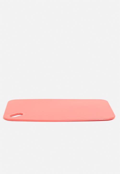 Excellent Houseware - Rumi cutting board set of 2 - coral & white