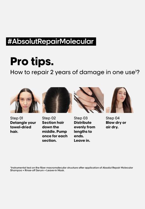 L’Oreal Professionnel - Absolut Repair Molecular Repairing and Rebuilding Leave in Mask -100ml
