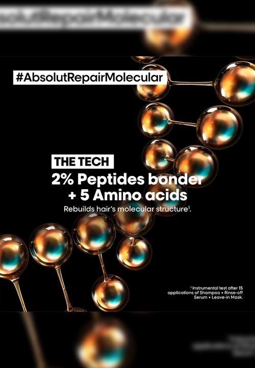 L’Oreal Professionnel - Absolut Repair Molecular Rinse off Serum for Damaged Hair - 250ml