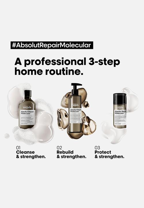 L’Oreal Professionnel - Absolut Repair Molecular Rinse off Serum for Damaged Hair - 250ml