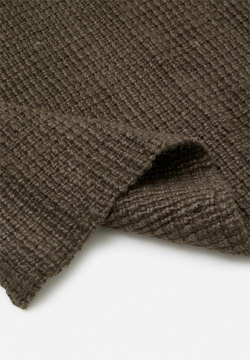 SF Collection - Chunky Jute Sisal Rug - Mocca