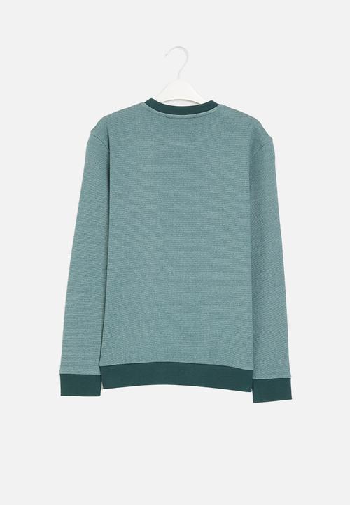 POLO - Boys damian long sleeve tee - teal