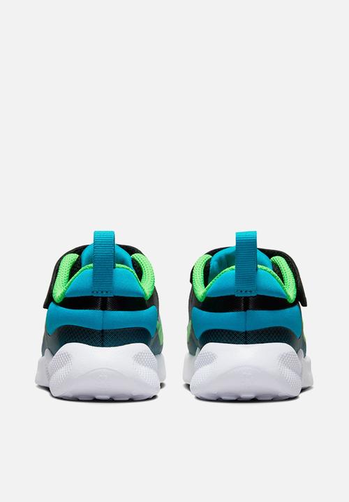 Nike - Nike Revolution 7 TD - Black/Green Strike-Football Grey