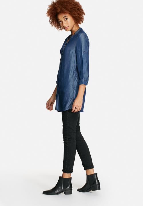 VILA - Rams Long Denim Shirt