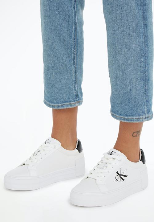 Calvin Klein - Bold vulc flatf low lace leather