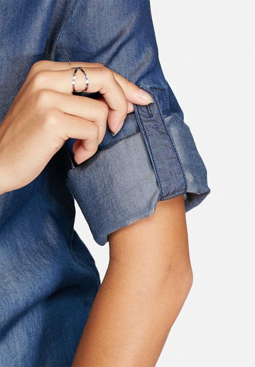 VILA - Rams Long Denim Shirt