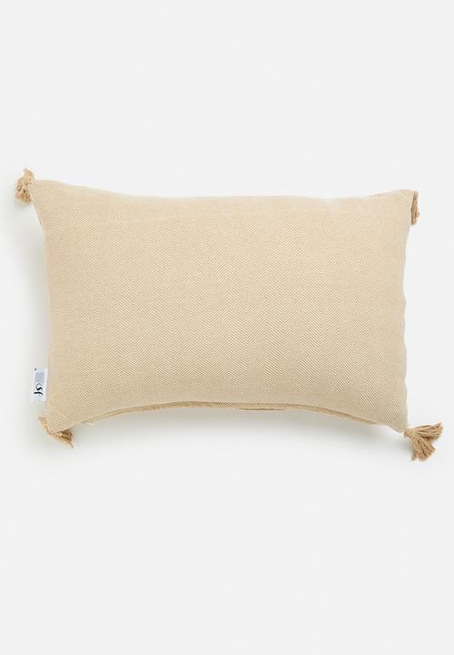Sixth Floor - Herringbone cushion cover 40x60 - natural