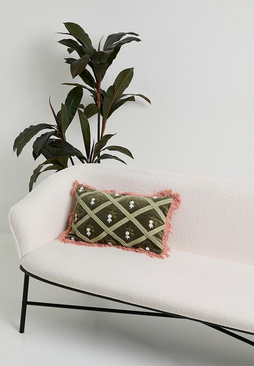 Sixth Floor - Mia floral cushion cover - multi