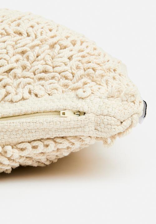 Sixth Floor - Loopy cushion cover - natural
