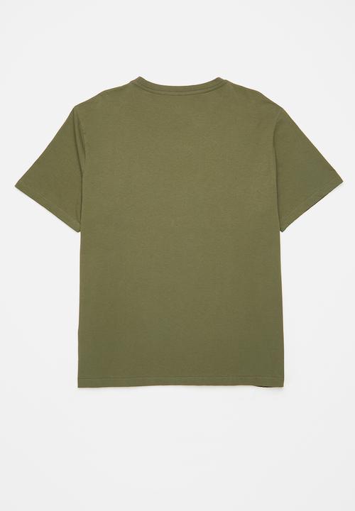 JEEP - Plus fashion graphics tee - fatigue