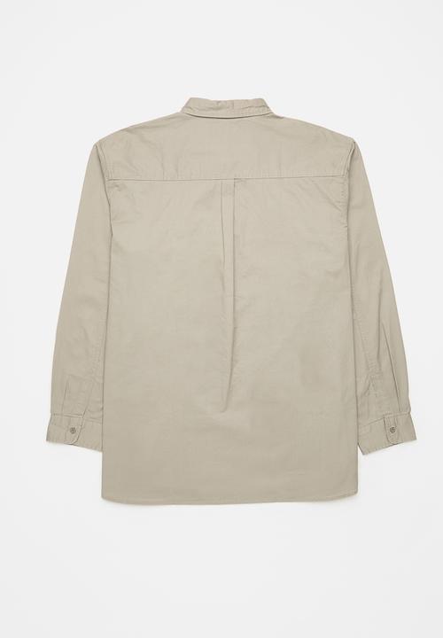 JEEP - Plus long sleeve workshirt - khaki