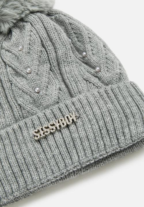 SISSY BOY - Gem beanie - grey