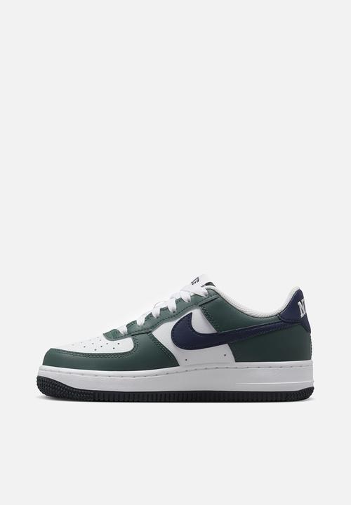 Nike - Nike Air Force 1 Gs - Vintage Green/Obsidian-White
