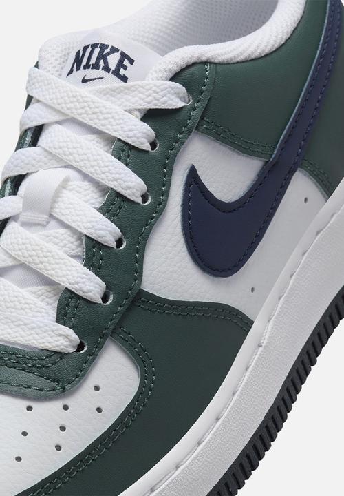 Nike - Nike Air Force 1 Gs - Vintage Green/Obsidian-White