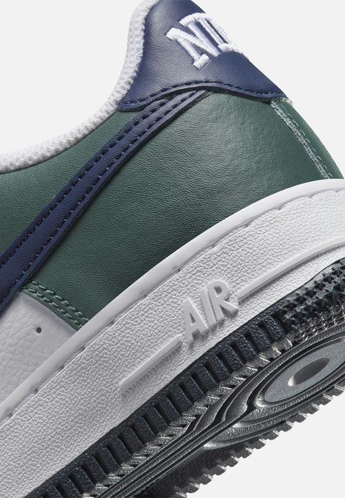 Nike - Nike Air Force 1 Gs - Vintage Green/Obsidian-White