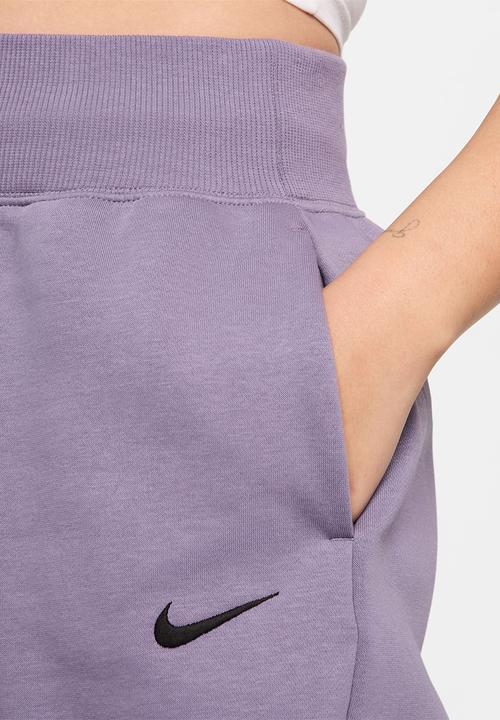 Nike - W nsw phnx flc hr os pant - daybreak/black