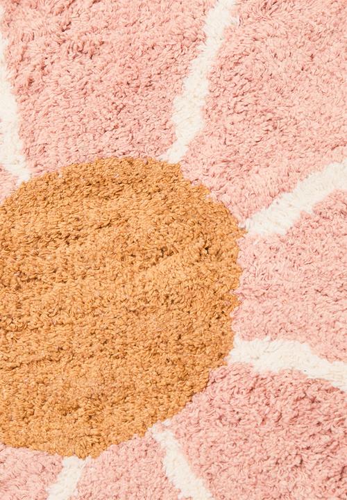 Sixth Floor - Enchanted tufted rug - peach 