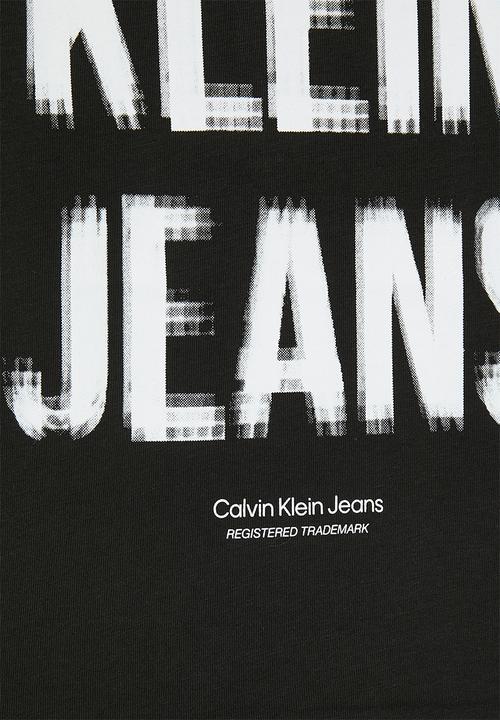 Calvin Klein - Short sleeve T-shirt scripting - black